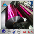 Printed plastic Sliver Metalized PET Laminating film packaging plastic roll film